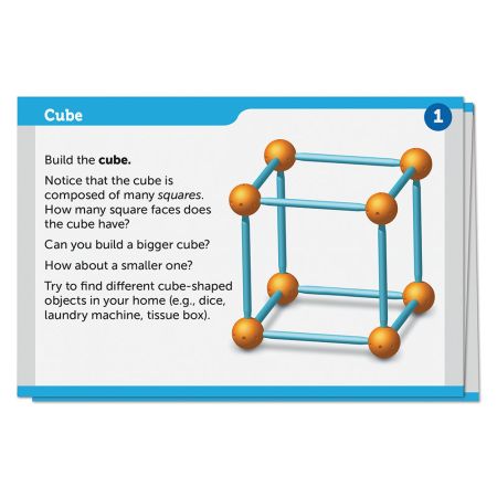 Обучающий набор Погружение в геометрию. СТЕМ с карточками Learning Resources